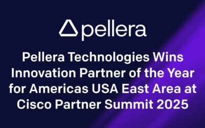 Pellera Technologies Wins Innovation Partner of the Year for Americas USA East Area at Cisco Partner Summit 2025