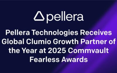 Pellera Technologies Receives Global Clumio Growth Partner of the Year at 2025 Commvault Fearless Awards