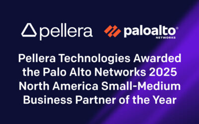 Pellera Technologies Awarded the Palo Alto Networks 2025 North America Small-Medium Business Partner of the Year