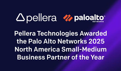 Pellera Awarded the Palo Alto Networks 2025 North America Small-Medium Business Partner of the Year post