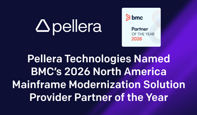Pellera Technologies Named BMC’s 2026 North America Mainframe Modernization Solution Provider Partner of the Year press release