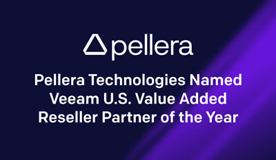 Pellera Technologies Named Veeam U.S Value Added Reseller Partner of the Year Press Release